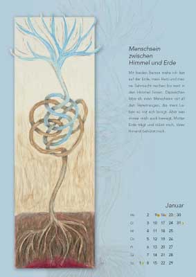 Kalender 2012 Menschsein zwischen Himmel und Erde - Sabine Haupt