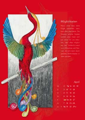 Kalender 2012 Menschsein zwischen Himmel und Erde - Sabine Haupt
